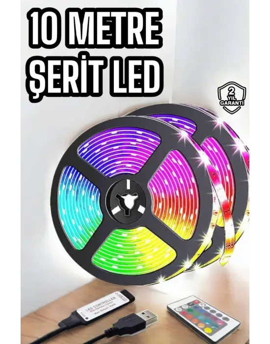 Şerit Led Yeni Nesil 10 Metre Her Ortama Uygun
