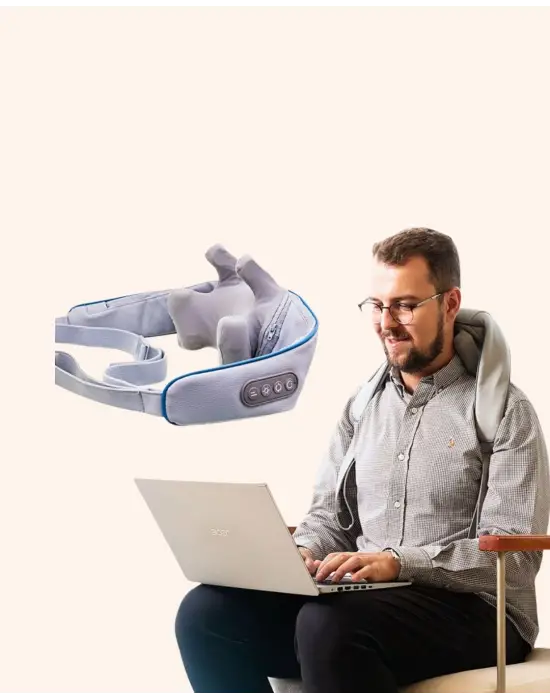 Servikal Rahatlatıcı Masaj Aleti | Trapezius Ve Sırt İçin Uygun