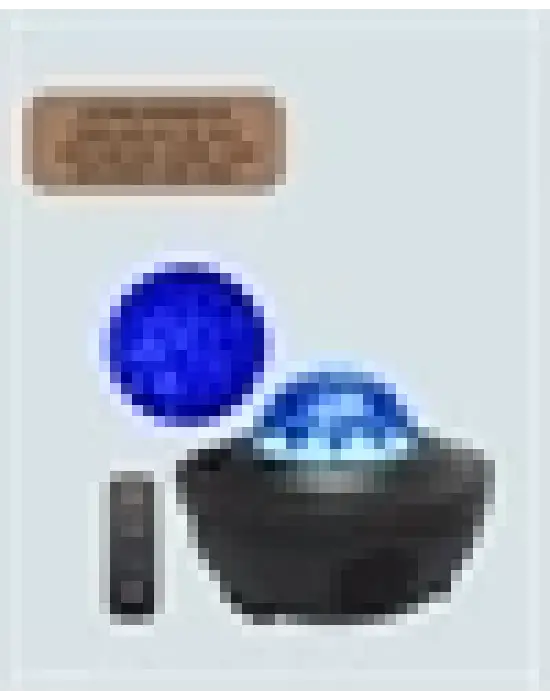 Sesle Aktive Olabilen Uzaktan Kumandalı Ayarlanabilir Galaxy Gece Lambası