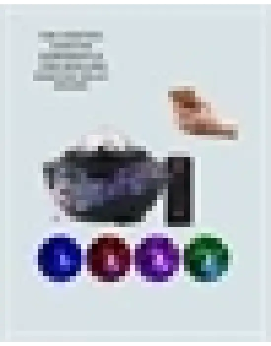 Sesle Aktive Olabilen Uzaktan Kumandalı Ayarlanabilir Galaxy Gece Lambası