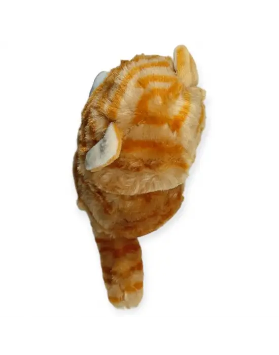 Sesli Peluş Kedi 25 cm - Sarı