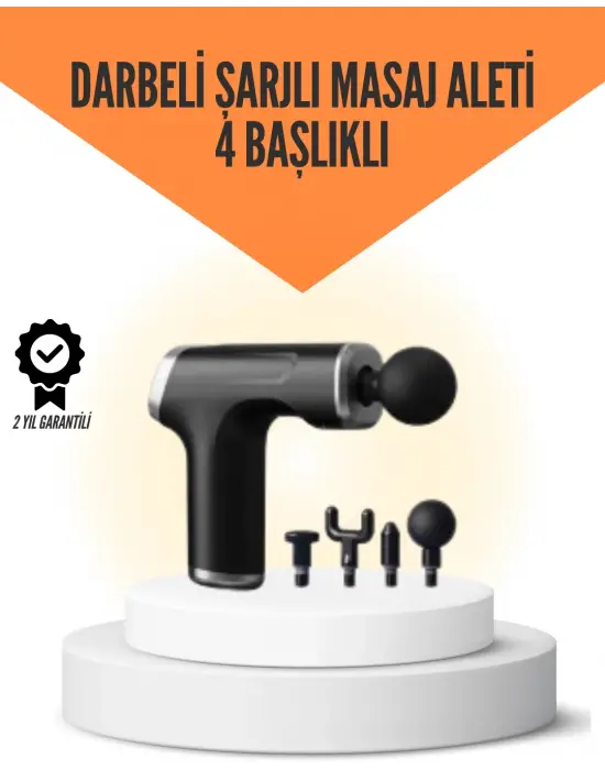 Sessiz Çalışan Taşınabilir Kas Masaj Aleti