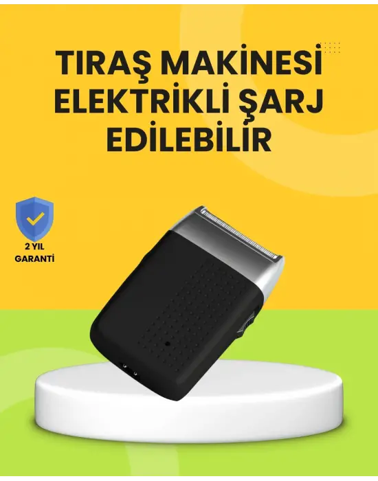 Sessiz, Güçlü Ve Şık: Erkeklere Özel Şarjlı Tıraş Makinesi