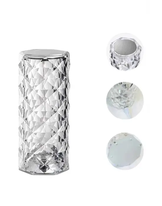 Sevgililer Gününe Özel Romantik Kristal Gece Lambası Sevgiliye Hediye