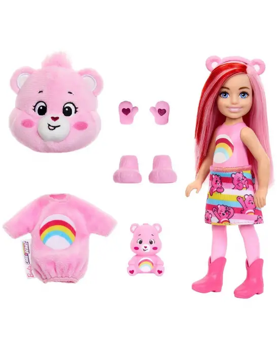 Omarı Pembe Peluş Care Bear Takımı