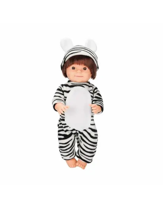 Omarı Bebelou Hayvan Kostümlü Bebek 40 cm