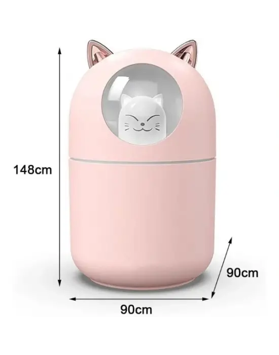 Sevimli Kedi Tasarımlı H2o Nemlendirici