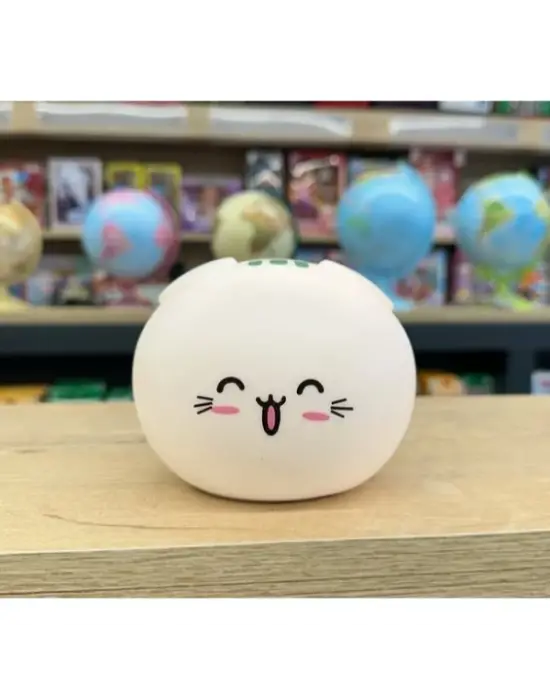 Sevimli Kedi Temalı Dokunmatik Gece Lambası