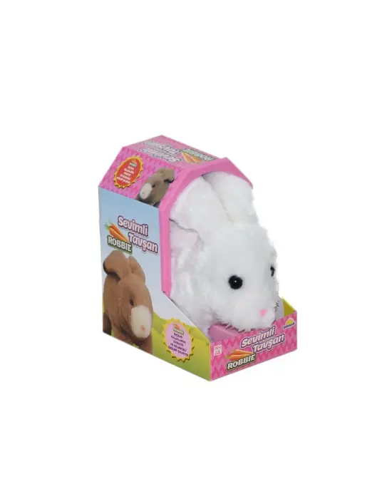 Omarı Yumuşak Peluş Tavşan Çocuk Oyuncak Seti