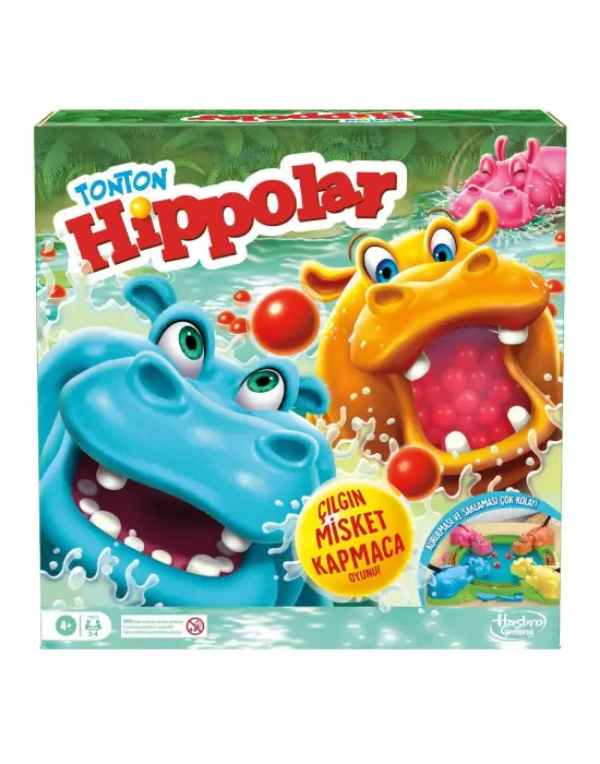 Omarı Yumuşak Peluş Tonton Hipopotam