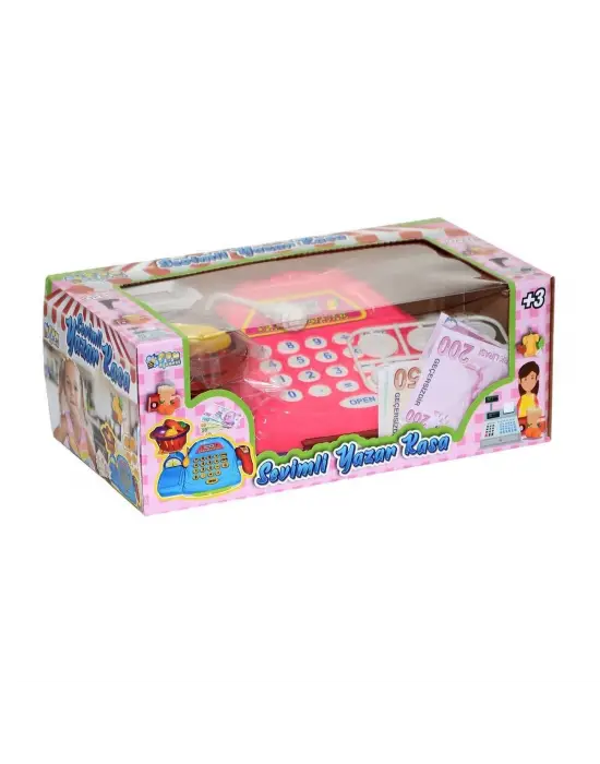 Omarı Sevimli Yazar Kasa Oyuncak - Eğlenceli ve Şık Tasarım