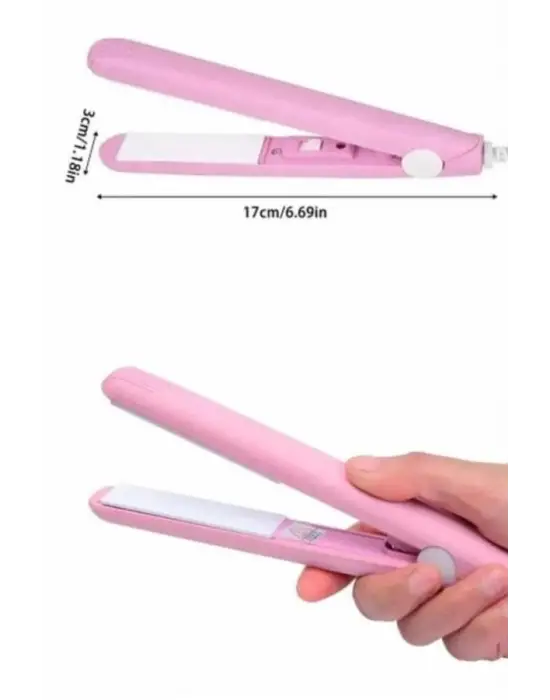 Seyahat Tipi Taşınabilir Saç Düzleştirici Saç Şekillendirici Yüksek Isı Ayarlı