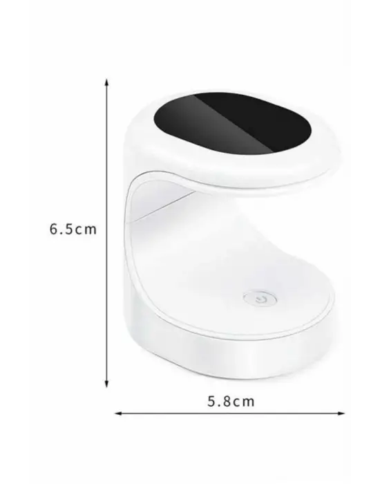 Seyehat Tipi Mini Oje Kurutucu Ultraviole Mor Işık Protez Tırnak Kurutucu