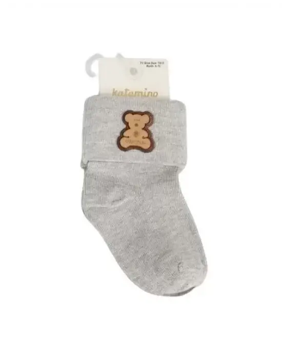 Omarı Yumuşak Pamuklu Bebek Soket Çorap Seti