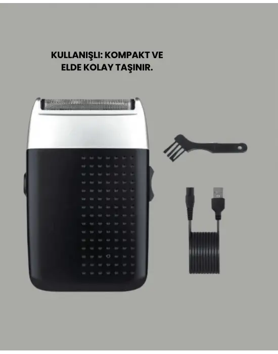 Sıfır Saç Ve Sakal Kesme Makinesi – Kolay Temizlik, Güçlü Motor
