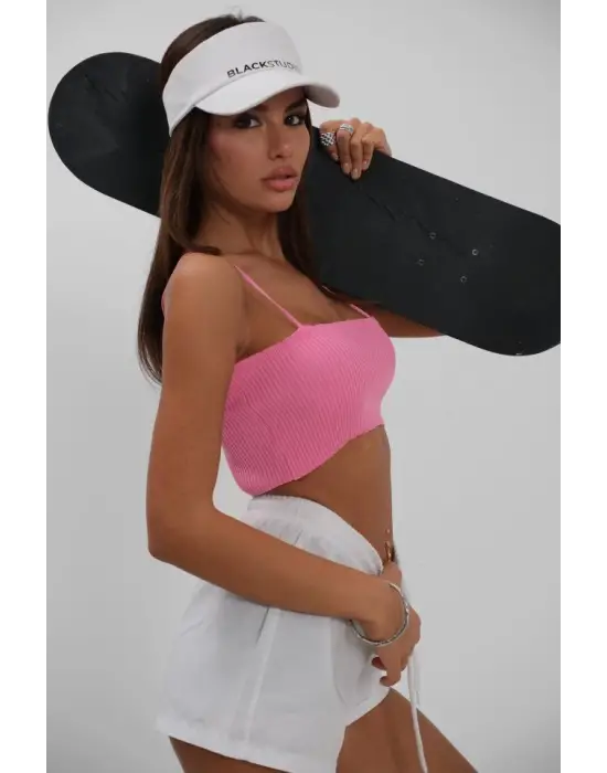 Omarı Trend Kadın Crop Top