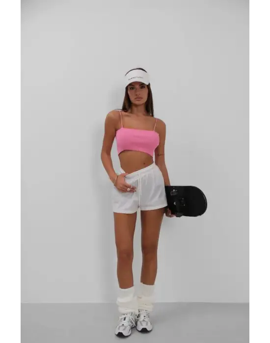 Omarı Trend Kadın Crop Top