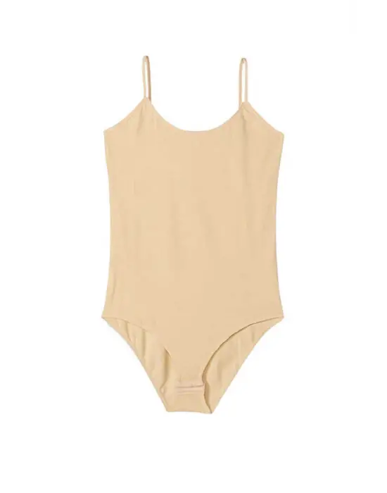 Omarı Şık İp Askılı Kadın Çıtçıtlı Body