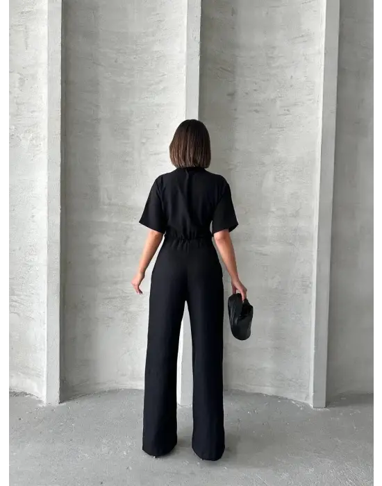 Omarı Keten Tulum | Rahat Tasarım