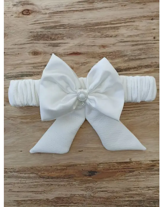 Şık Nakışlı Kundak Bebek Battaniyesi