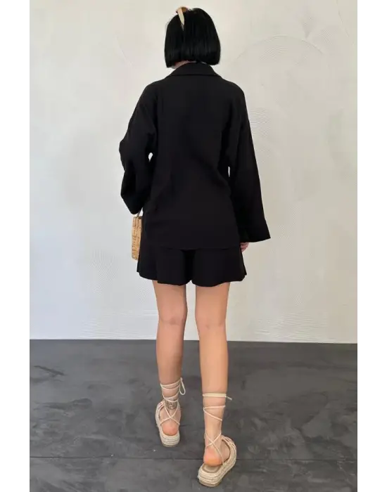 Omarı Rahat Ve Şık Siyah Takım