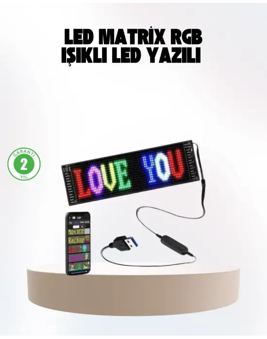 Şık Ve Fonksiyonel Rgb Led Panel Canlı Renk Yansımalı Işık Sistemi
