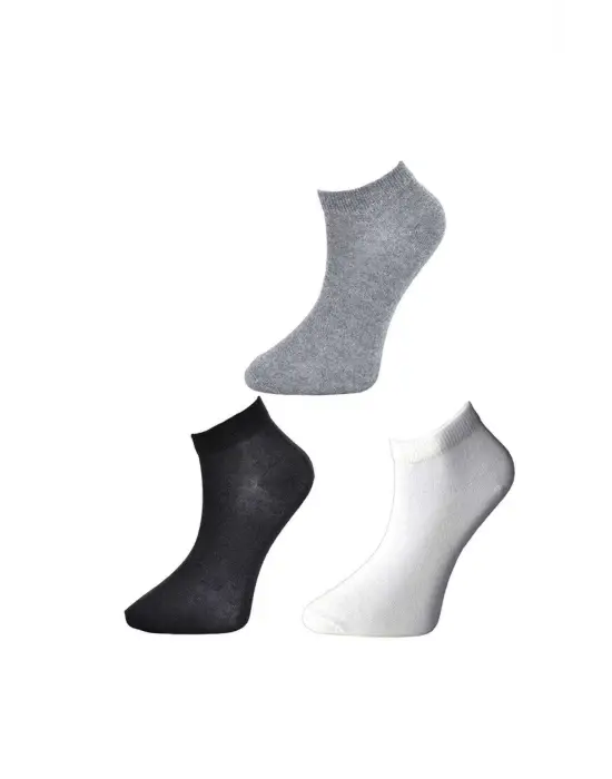 Omarı Çok Renkli Kadın Bilek Çorap Seti