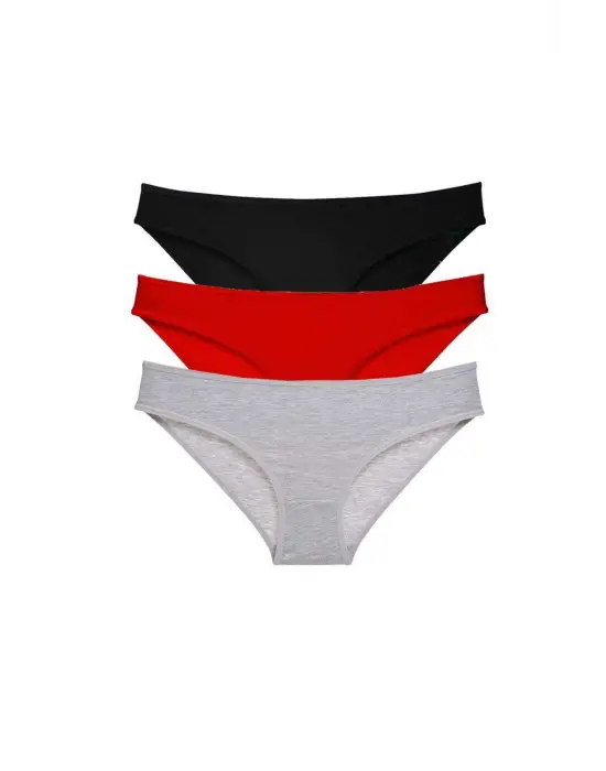 Omarı Süper Eko Set Likralı Kadın Slip Külot Seti