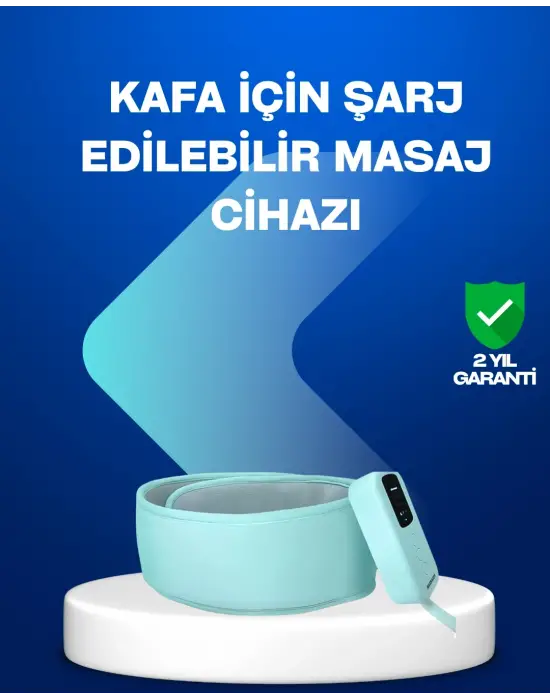 Sıkıştırmalı Baş Masaj Aleti Ev Tipi Konforlu Masaj Deneyimi