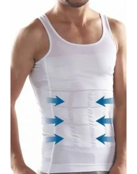 Omarı Hava Alanı Tarzında Korseli Erkek Atlet