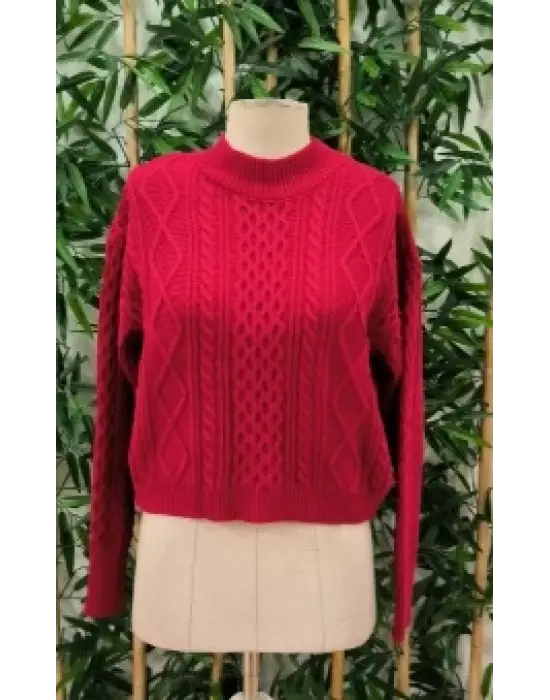 Omarı Şık Kadın Triko Takımı