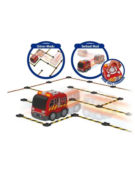 SIL/81470 Silverlit Tooko Programlanabilen İtfaiye Aracı Oyun Seti