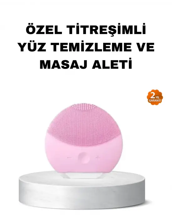 Silikon Yüz Temizleme Ve Masaj Aleti – Su Geçirmez, Taşınabilir Ve Cilt Dostu