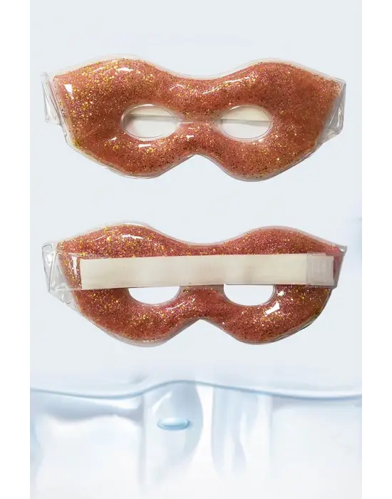 Omarı Simli Jel Göz Maskesi - Yorgunluğa Son Veren Soğutma Bakımı