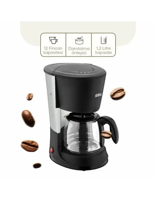 Sinbo 2si 1 Arada Filtre Kahve Ve Çay Demleme Makinesi