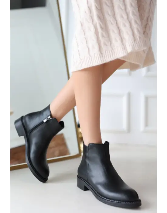 Omarı Siyah Bot Modelleri | En Zarif Topuklu Bot