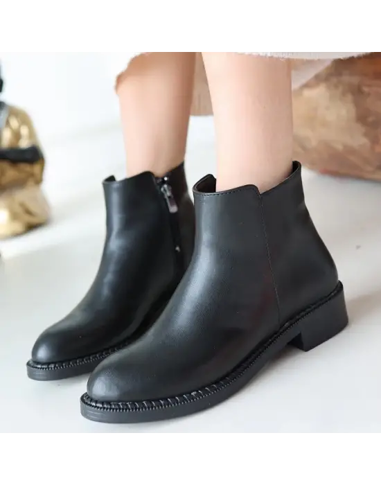 Omarı Siyah Bot Modelleri | En Zarif Topuklu Bot