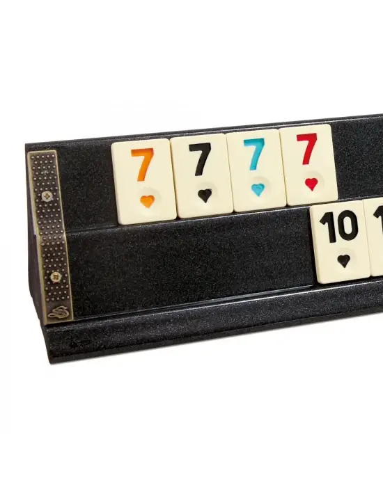 Omarı Parlak Siyah İnci Okey Takımı