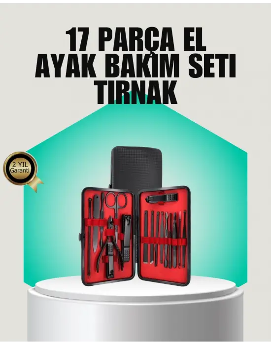 Siyah Kaymaz Teknolojili El Ve Ayak Bakım Seti