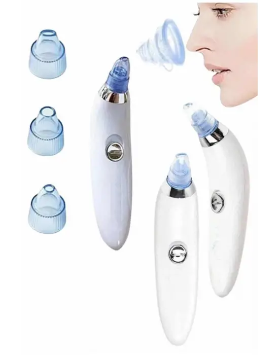 Siyah Nokta Temizleme Cihazı 4 Başlıklı Vakumlu Pilli Ölü Deri Arındırma