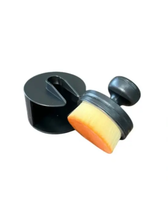 Siyah Plastik Lastik Parlatma Fırçası