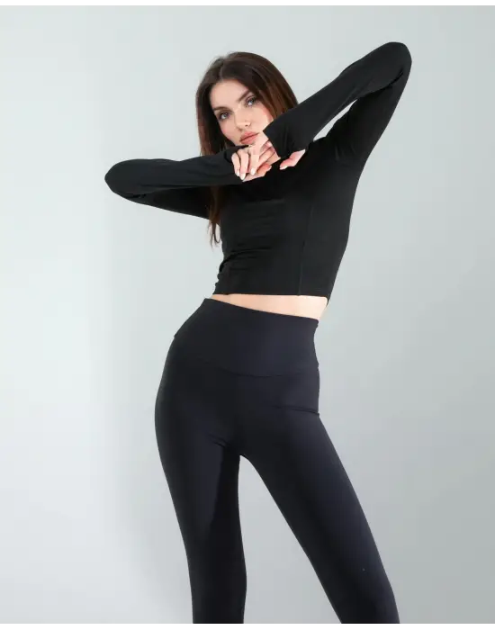 Modern Parmak Geçmeli Spor Body