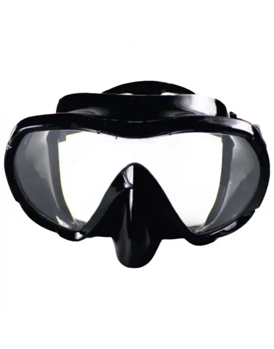 Omarı Tek Parça Tempered Cam Siyah Maske