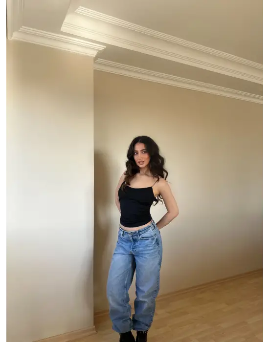 Modern İp Askı Bluz