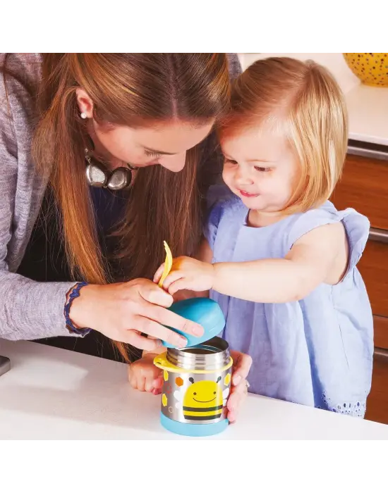 Skip Hop Zoo Paslanmaz Çelik Termos 325 ml Arı