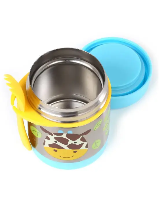 Skip Hop Zoo Paslanmaz Çelik Termos 325 ml Zürafa