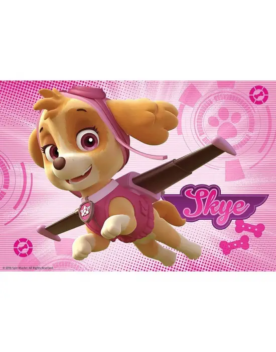 Omarı Paw Patrol Skye ve Everest Ravensburger Puzzle Seti