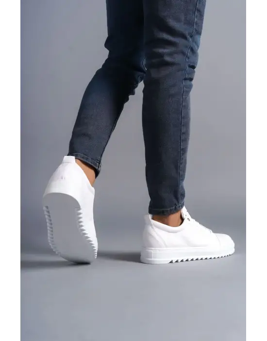 Omarı Cool Bağcıklı Beyaz Erkek Spor Ayakkabı