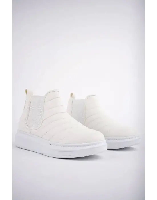 Omarı Hafif ve Rahat Beyaz Erkek Spor Bot