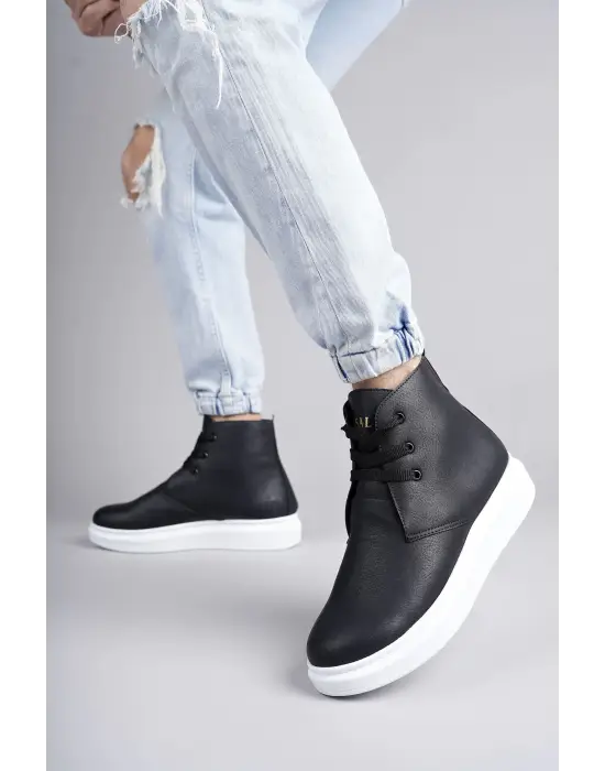 Omarı Siyah Oslo Bağcıklı Erkek Günlük Spor Bot